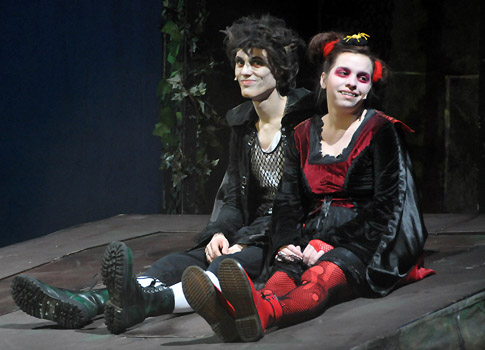 Der kleine Vampir, das Musical (Cocomico). Foto: Andy Winkler