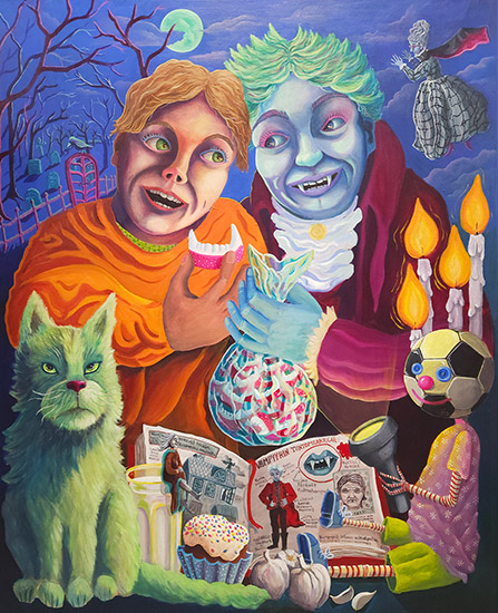 (Paintings by Sanna Halme)